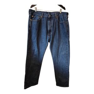 Levi's 505 Regular Fit Jeans Mens 40"x30"  5-Pocket Denim Med Wash Act 39"X29.5"